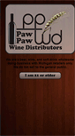 Mobile Screenshot of pawpawwine.com